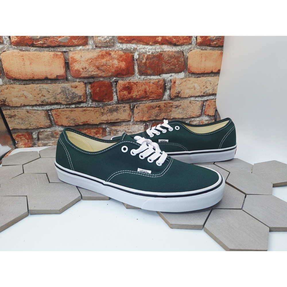 Vans Authentic Color Theory Emerald Green Men's Sz 10.5 / Women's 12 Classic